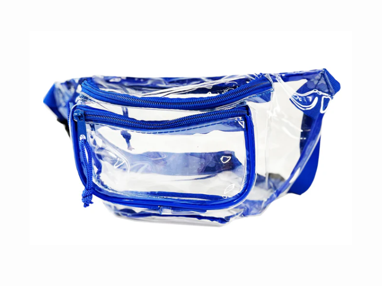 50 PACKS | $4.99 PER PACK || Case Lot: 50 pcs Clear Multi Pockets Fanny Pack