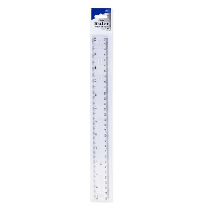 Jeweltones Color Ruler 12" (30cm) ||| 288 PACKS | $0.38 PER PACK