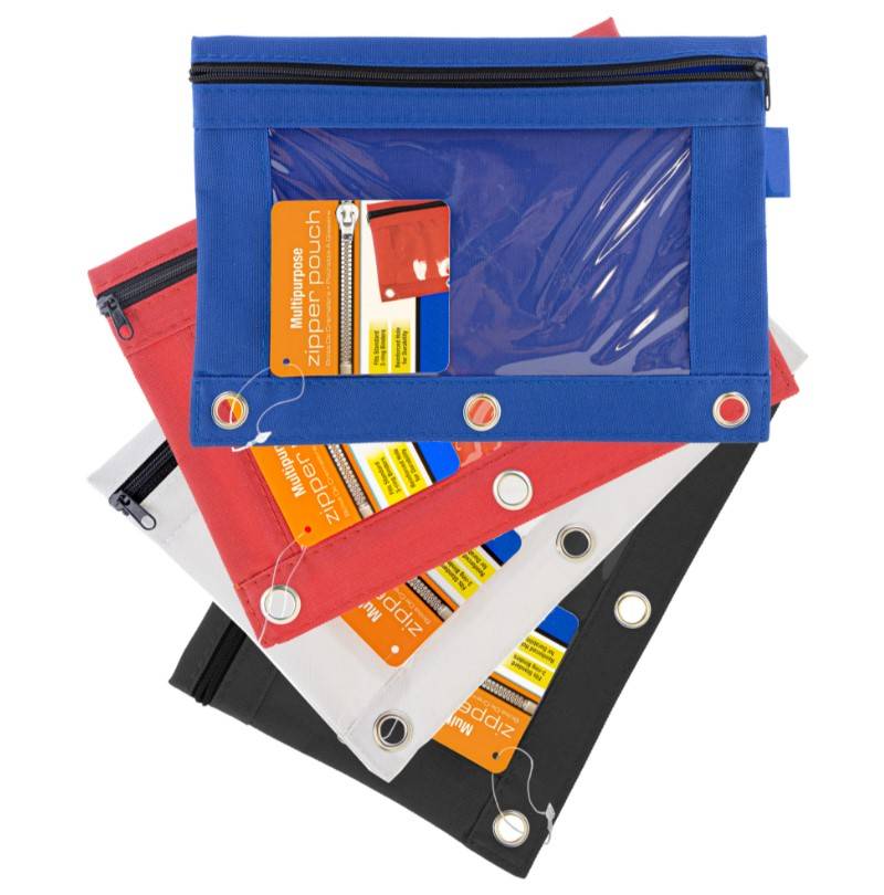 Pencil Pouch 3-Ring ||| 144 PACKS | $1.38 PER PACK ||