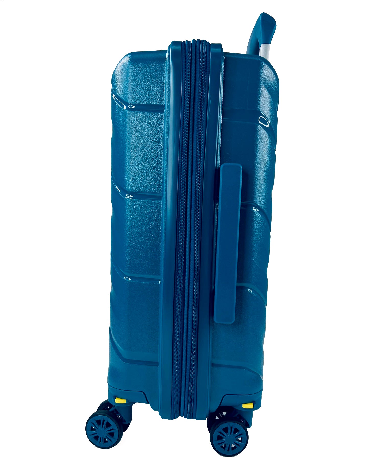 TravelEase 22" Expandable Spinner: Lightweight Carry-On with 360° Dual Wheels
