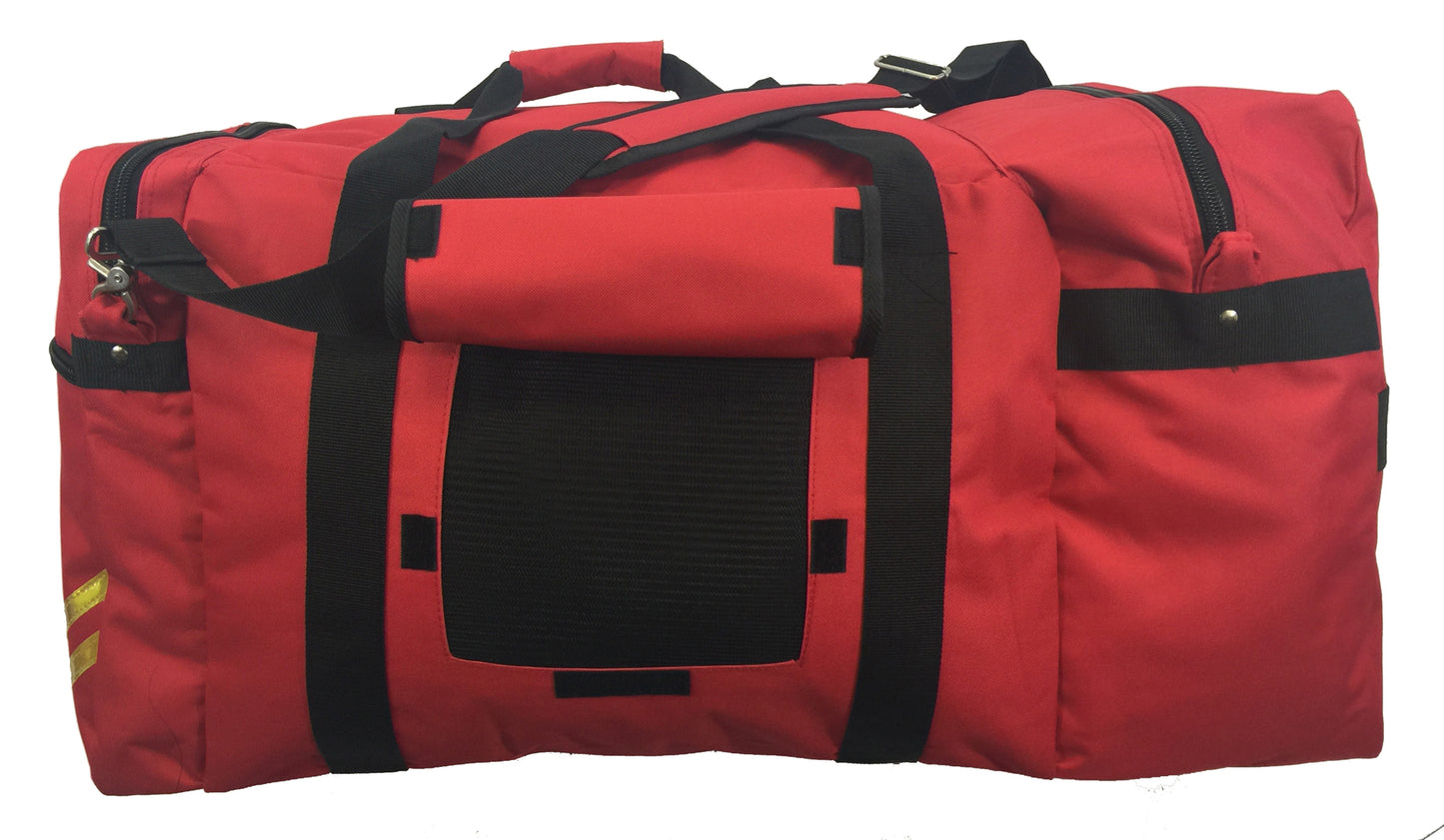 8 PACKS | $37.49 PER PACK || Case Lot: 8 pcs Firefighter Rescue Duffel Bags with Paramedic Medical Features and Helmet Pocket