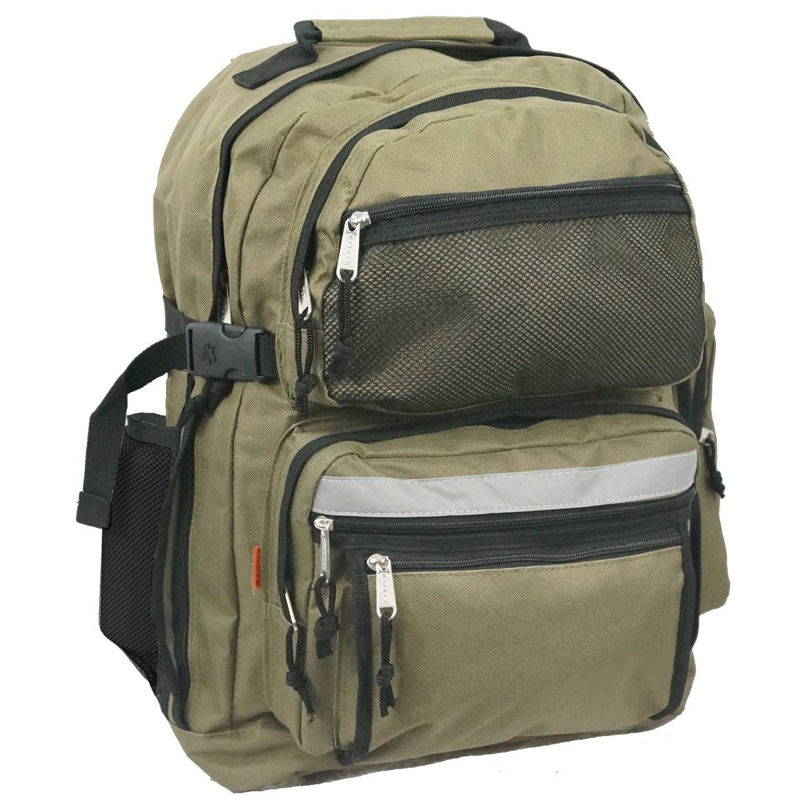 - 20 PACKS | $17.45 PER PACK || Case Lot: 20pcs 19" Spacious Backpack with Extra-Large Compartment, Reflective Straps, Five Front Pockets