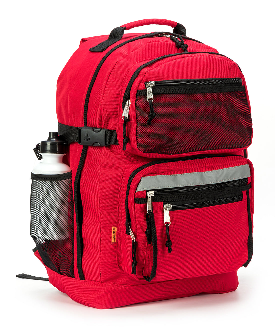 - 20 PACKS | $17.45 PER PACK || Case Lot: 20pcs 19" Spacious Backpack with Extra-Large Compartment, Reflective Straps, Five Front Pockets