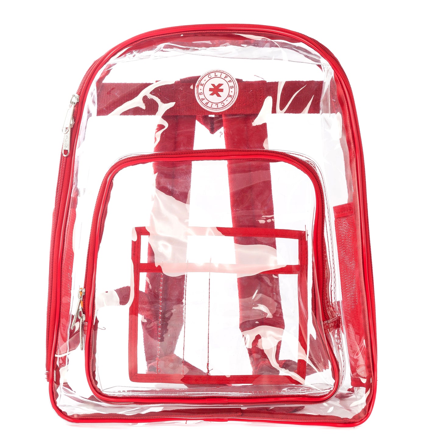 - 20 PACKS | $19.99 PER PACK || Wholesale Case Lot: 20pcs Clear Backpacks - Durable PVC, Quality See-Through Student Bookbag