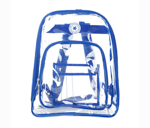 - 20 PACKS | $19.99 PER PACK || Wholesale Case Lot: 20pcs Clear Backpacks - Durable PVC, Quality See-Through Student Bookbag
