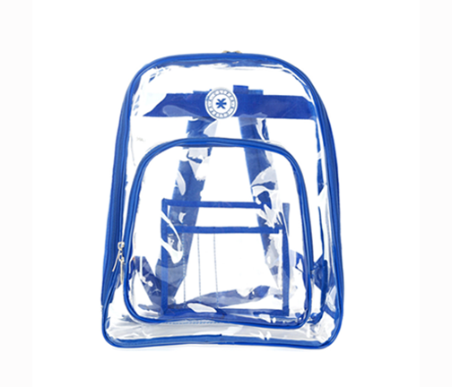 - 20 PACKS | $19.99 PER PACK || Wholesale Case Lot: 20pcs Clear Backpacks - Durable PVC, Quality See-Through Student Bookbag