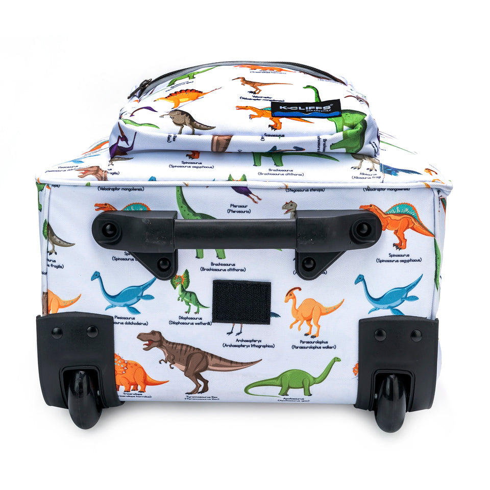 - 4 PACKS | $44.99 PER PACK || Wholesale Case Lot: 4pc Heavy Duty Rolling Backpack School Bookbag with Wheels Deluxe Wheeled Daypack