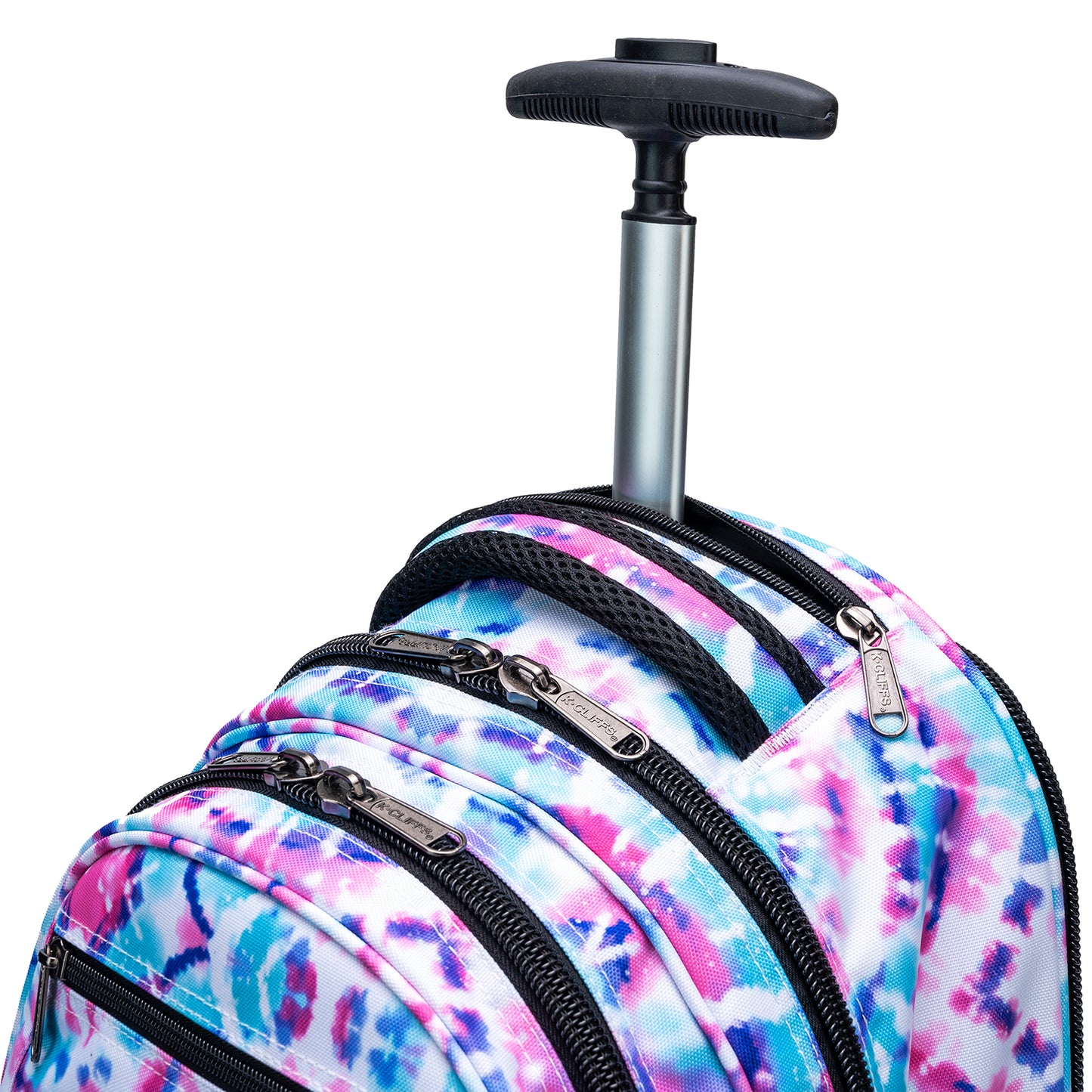 - 4 PACKS | $44.99 PER PACK || Wholesale Case Lot: 4pc Heavy Duty Rolling Backpack School Bookbag with Wheels Deluxe Wheeled Daypack