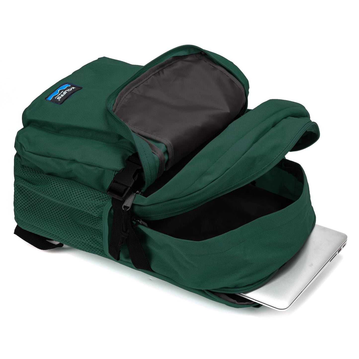 - 20 PACKS | $11.99 PER PACK || Case Lot: 20 PCS Multi-Compartment Backpack with Laptop Sleeve, Bottle Holder, and Padded Straps - Ideal for Students, Travel, and Daypack Use
