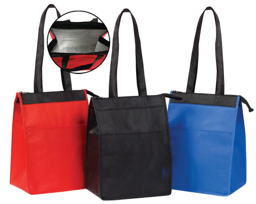50 PACKS | $3.79 PER PACK || Case Lot: 50 pcs Insulated Lunch Tote - Zipper Closure