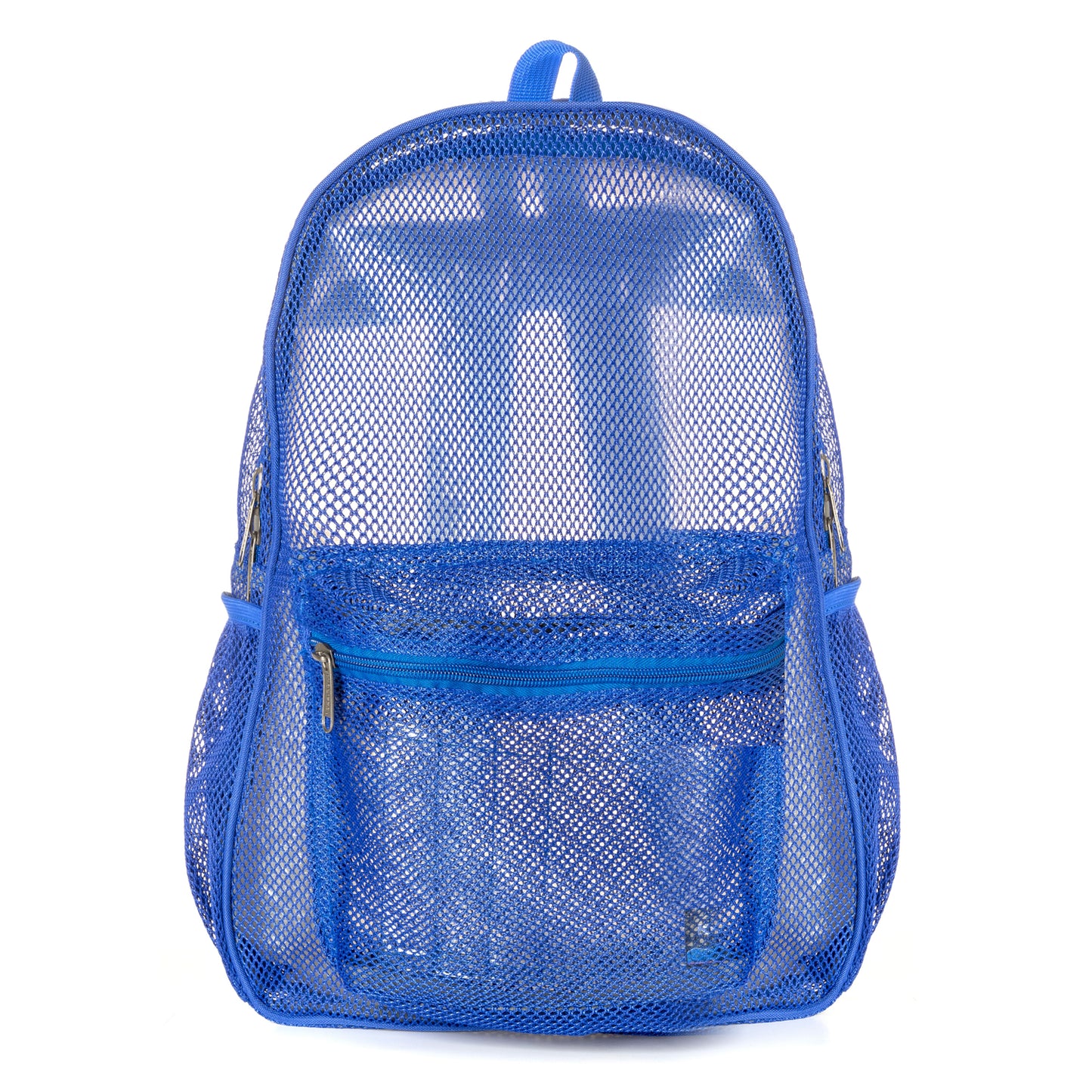 - 20 PACKS | $11.49 PER PACK || Wholesale Case Lot: 20 pcs Heavy Duty Classic Gym Student Mesh See Through Netting Backpack Padded Straps