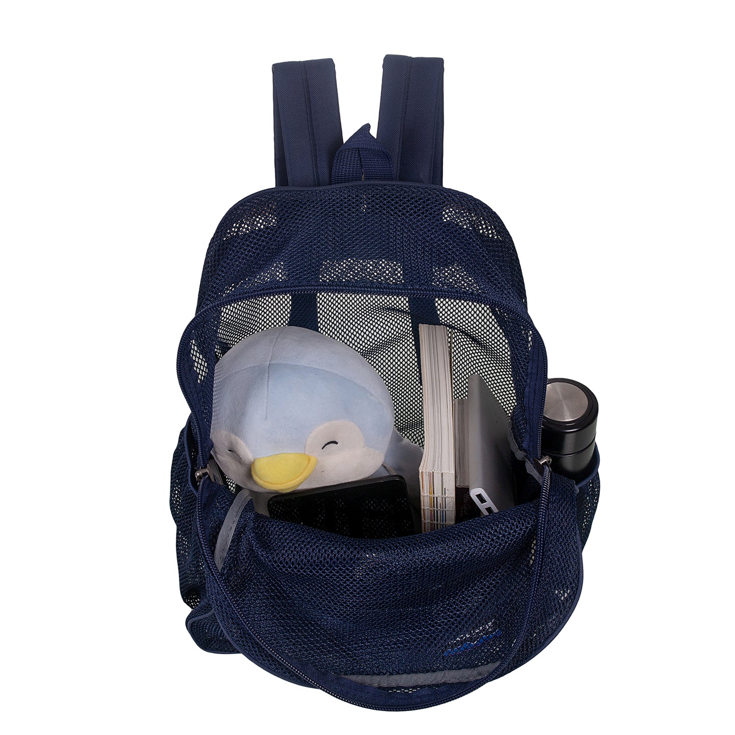 - 20 PACKS | $11.49 PER PACK || Wholesale Case Lot: 20 pcs Heavy Duty Classic Gym Student Mesh See Through Netting Backpack Padded Straps