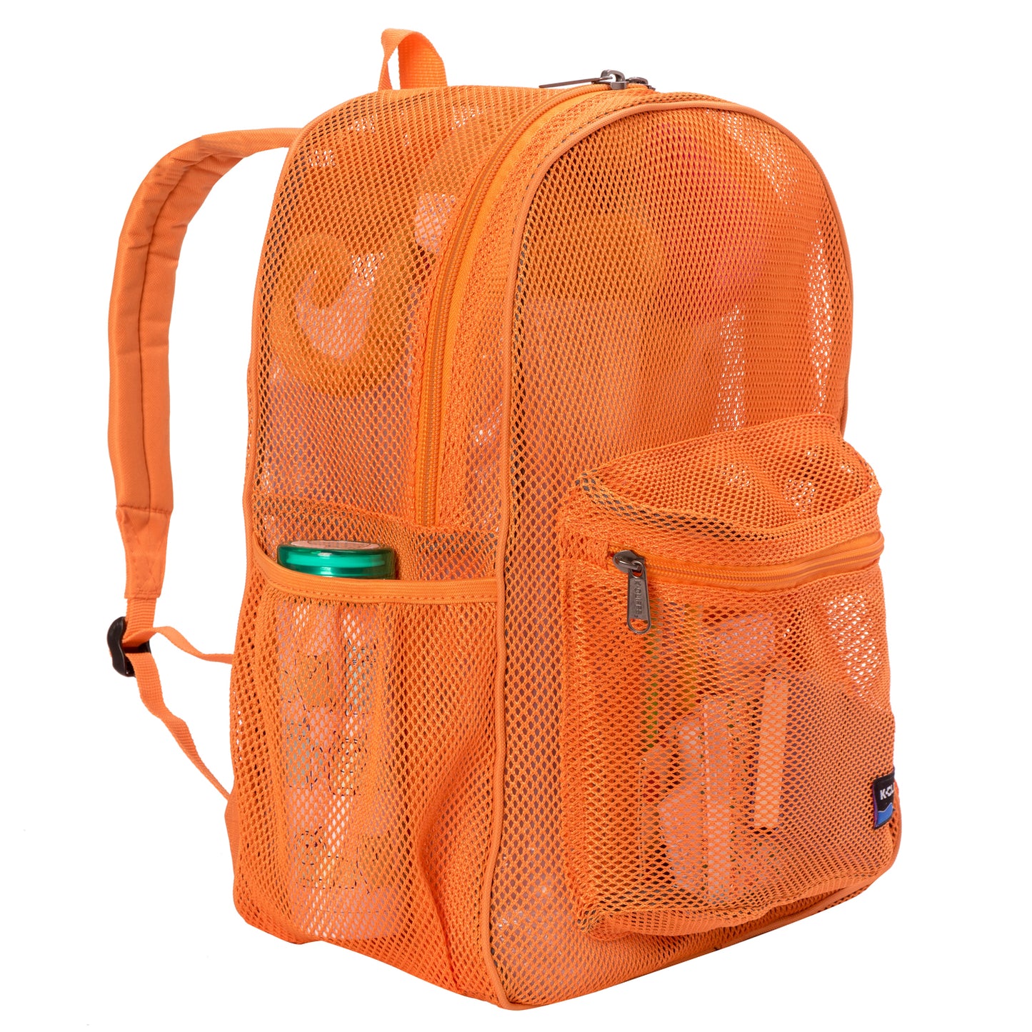- 20 PACKS | $11.49 PER PACK || Wholesale Case Lot: 20 pcs Heavy Duty Classic Gym Student Mesh See Through Netting Backpack Padded Straps