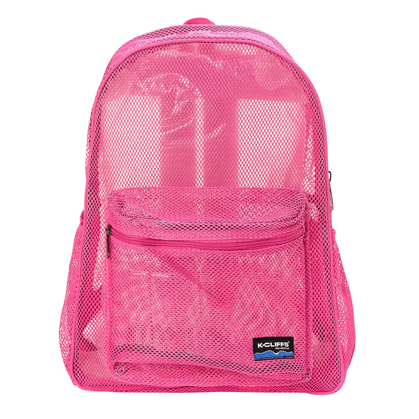 - 20 PACKS | $11.49 PER PACK || Wholesale Case Lot: 20 pcs Heavy Duty Classic Gym Student Mesh See Through Netting Backpack Padded Straps