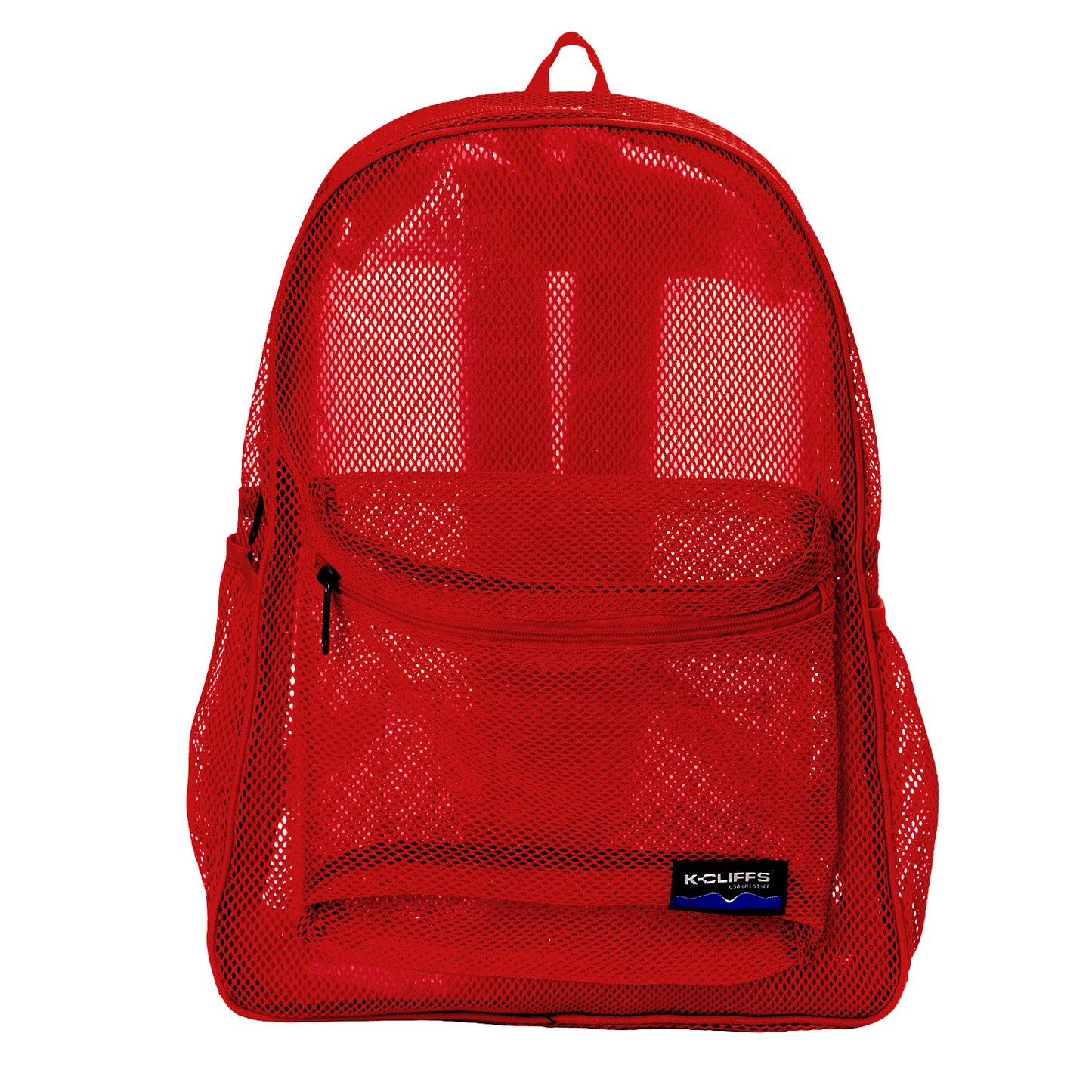 - 20 PACKS | $11.49 PER PACK || Wholesale Case Lot: 20 pcs Heavy Duty Classic Gym Student Mesh See Through Netting Backpack Padded Straps
