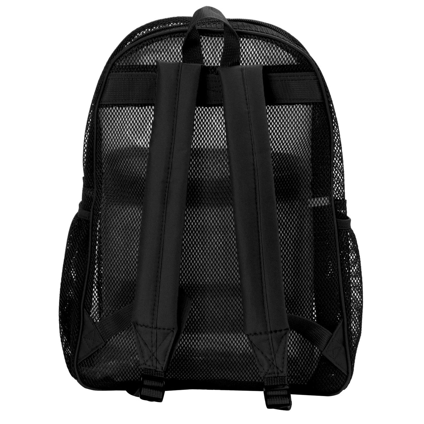- 20 PACKS | $11.49 PER PACK || Wholesale Case Lot: 20 pcs Heavy Duty Classic Gym Student Mesh See Through Netting Backpack Padded Straps
