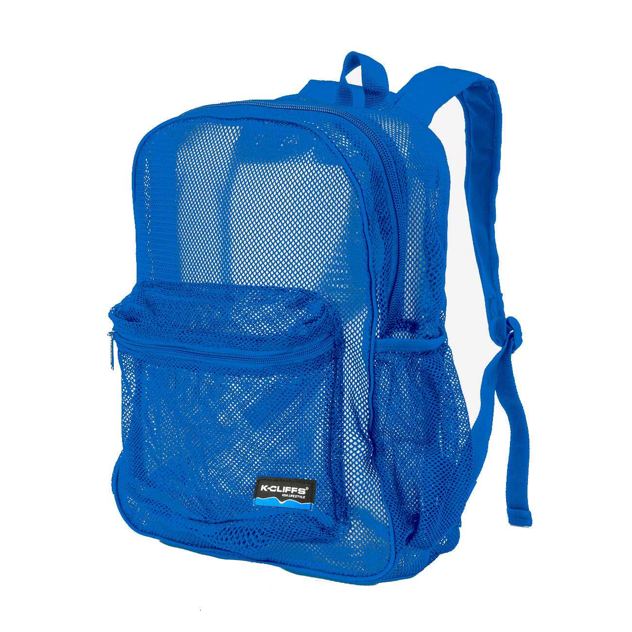 - 20 PACKS | $11.49 PER PACK || Wholesale Case Lot: 20 pcs Heavy Duty Classic Gym Student Mesh See Through Netting Backpack Padded Straps