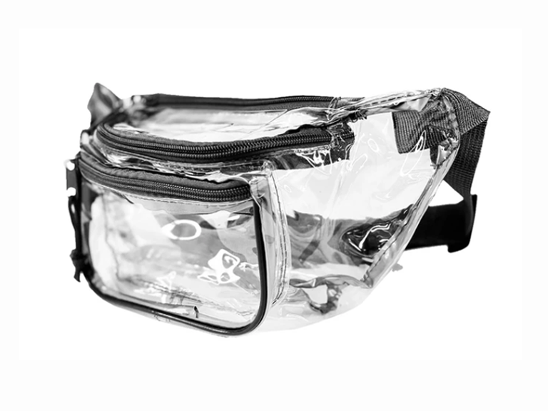 50 PACKS | $4.99 PER PACK || Case Lot: 50 pcs Clear Multi Pockets Fanny Pack
