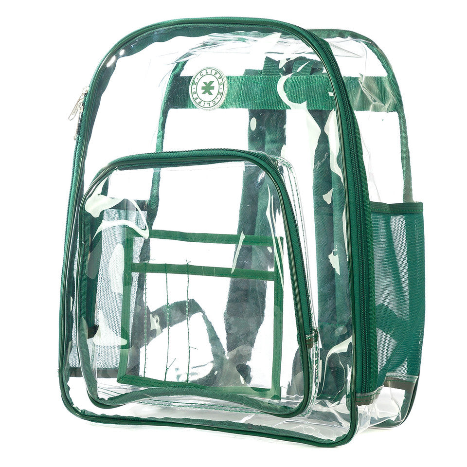 - 20 PACKS | $19.99 PER PACK || Wholesale Case Lot: 20pcs Clear Backpacks - Durable PVC, Quality See-Through Student Bookbag