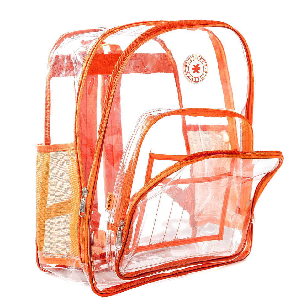 - 20 PACKS | $19.99 PER PACK || Wholesale Case Lot: 20pcs Clear Backpacks - Durable PVC, Quality See-Through Student Bookbag