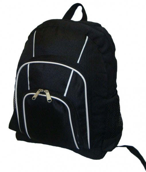 - 30 PACKS | $8.33 PER PACK || Wholesale Case Lot 30pcs 16 Inch Rip-stop Multi Pocket Backpack w/Side Mesh Pockets