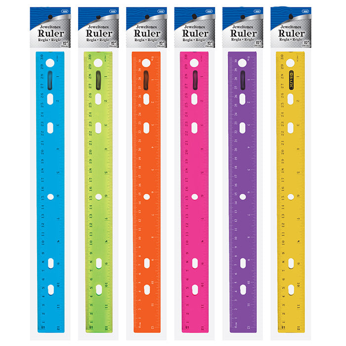 Jeweltones Color Ruler 12