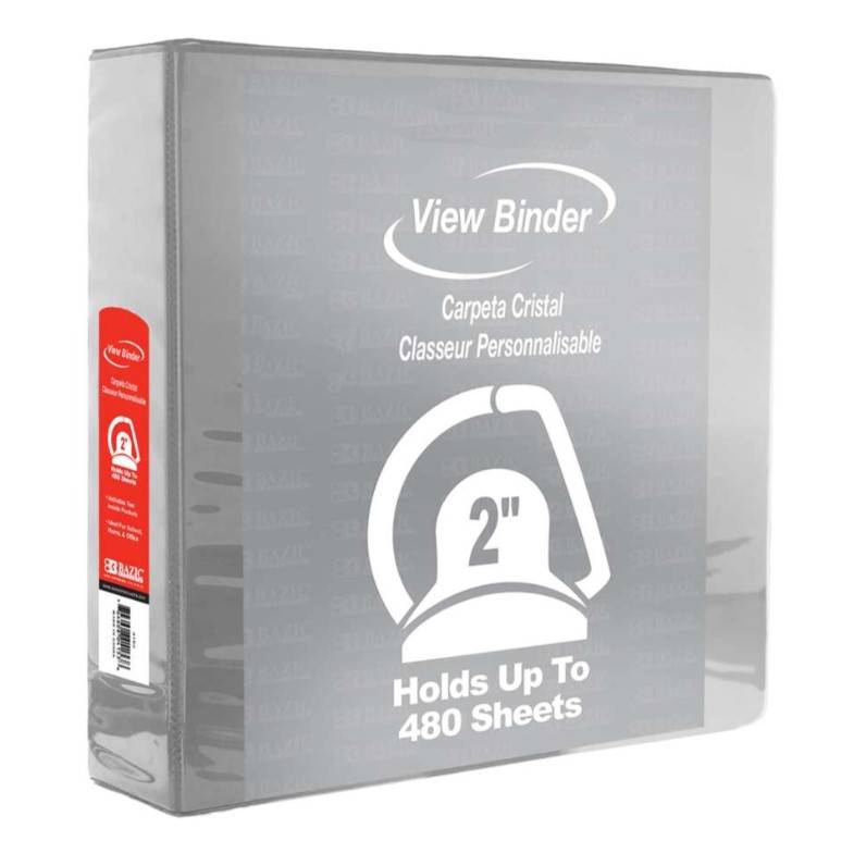 100 PACKS | $0.45 ~ $0.99 PER PACK  ||   3- Ring Binder w/ 2-Pockets