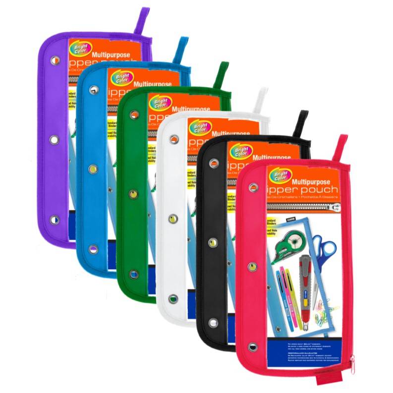 Pencil Pouch 3-Ring ||| 144 PACKS | $1.38 PER PACK ||