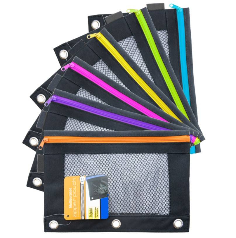 Pencil Pouch 3-Ring ||| 144 PACKS | $1.38 PER PACK ||