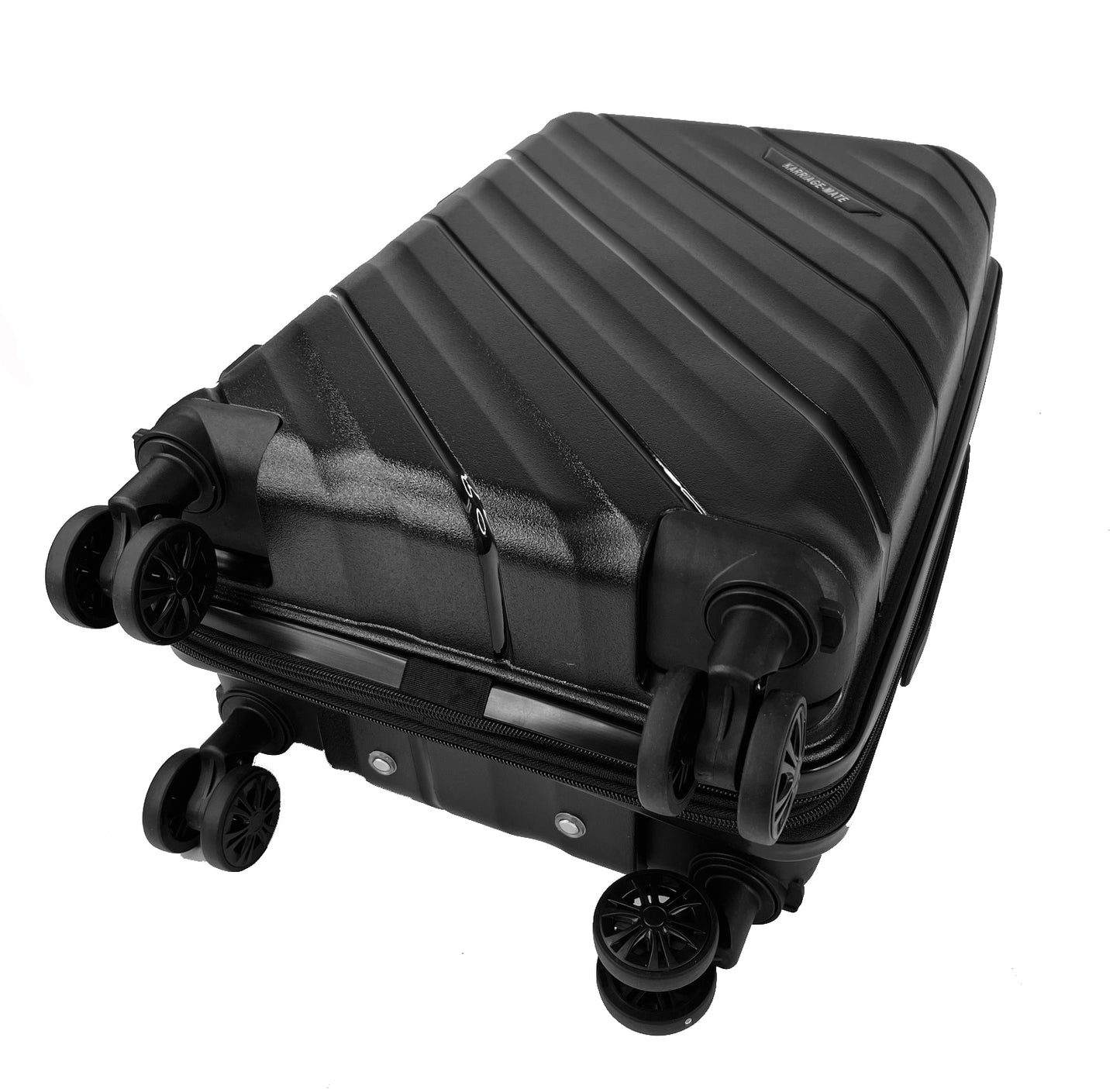 TravelEase 22" Expandable Spinner: Lightweight Carry-On with 360° Dual Wheels