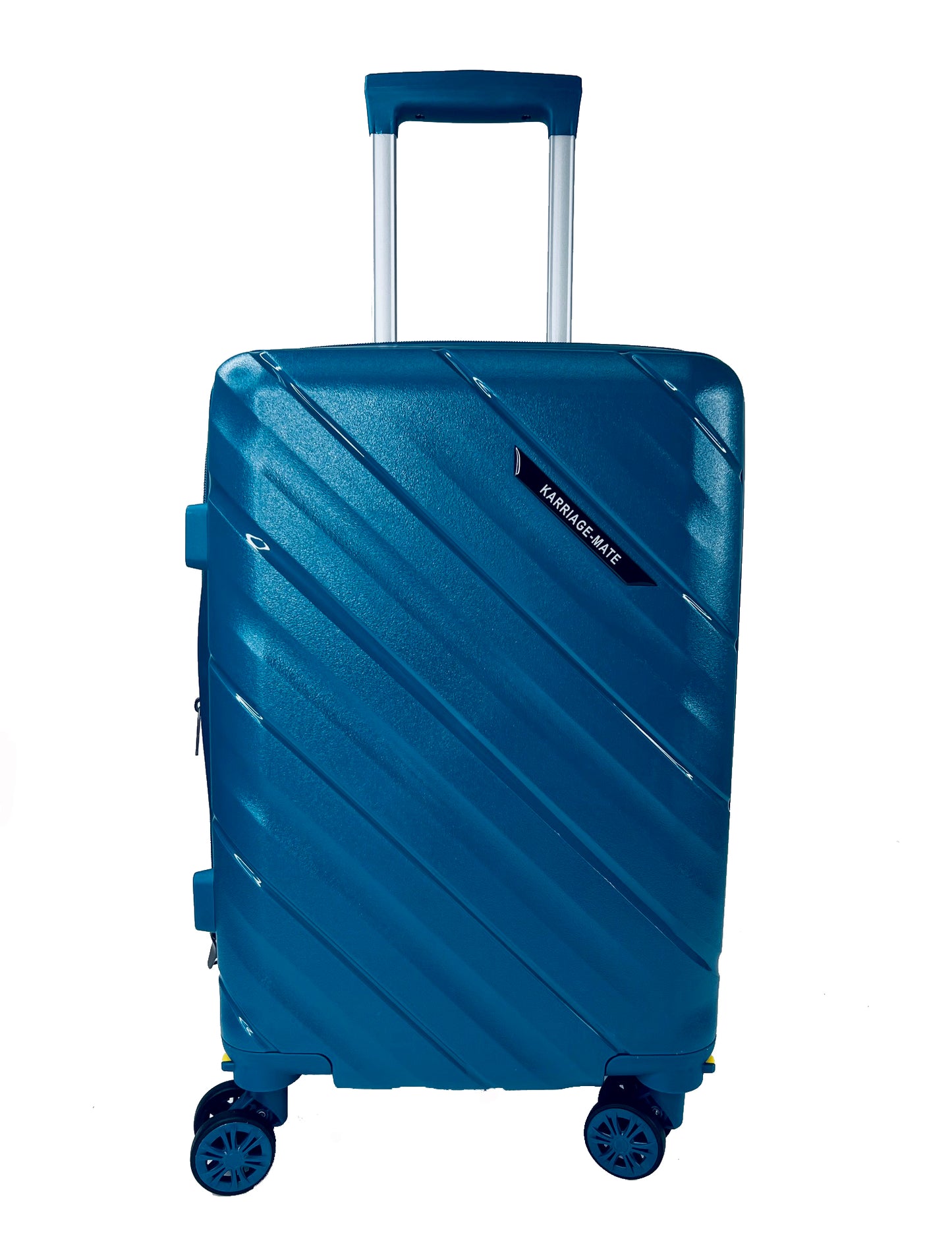 TravelEase 22" Expandable Spinner: Lightweight Carry-On with 360° Dual Wheels