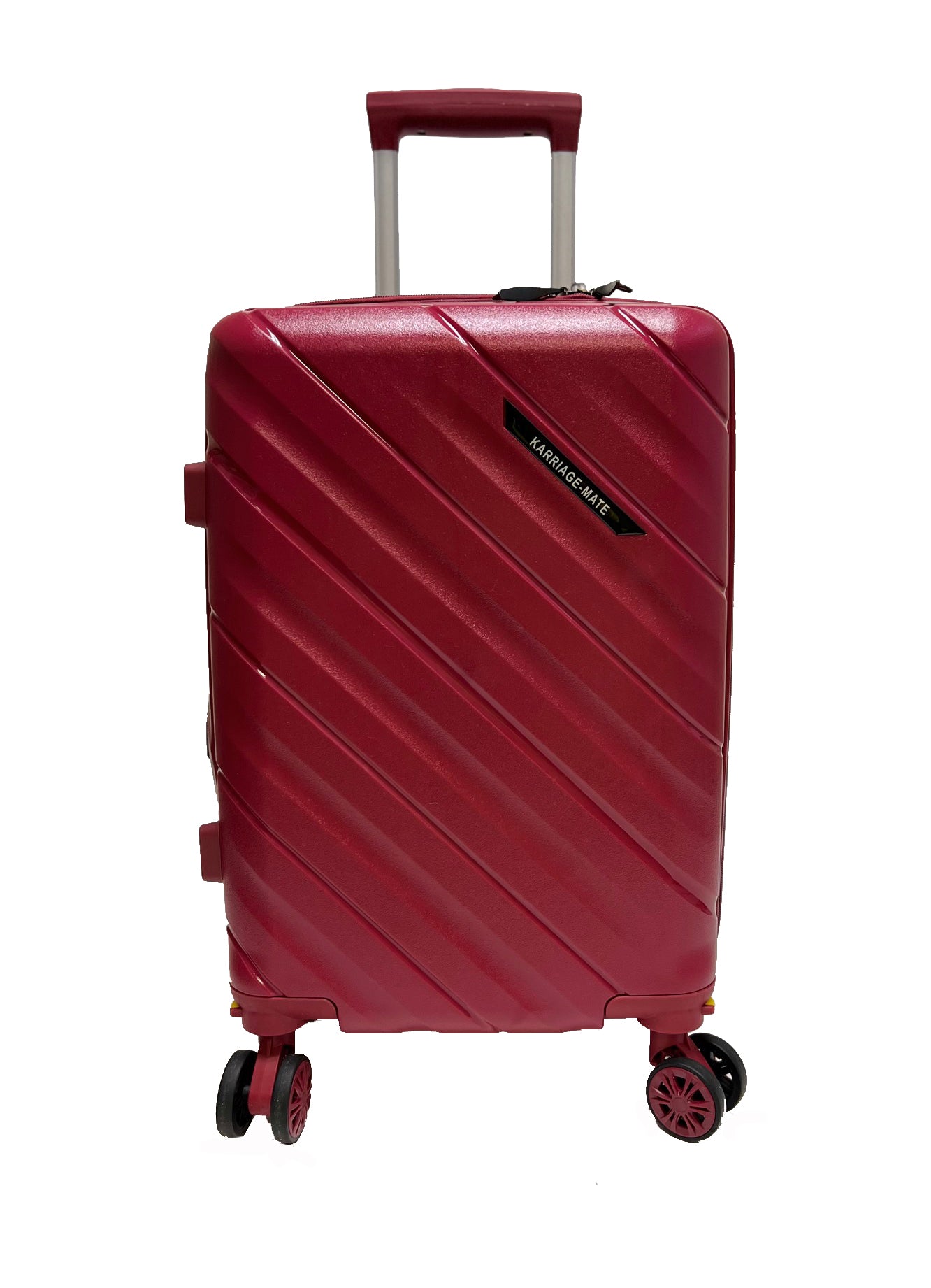TravelEase 22" Expandable Spinner: Lightweight Carry-On with 360° Dual Wheels