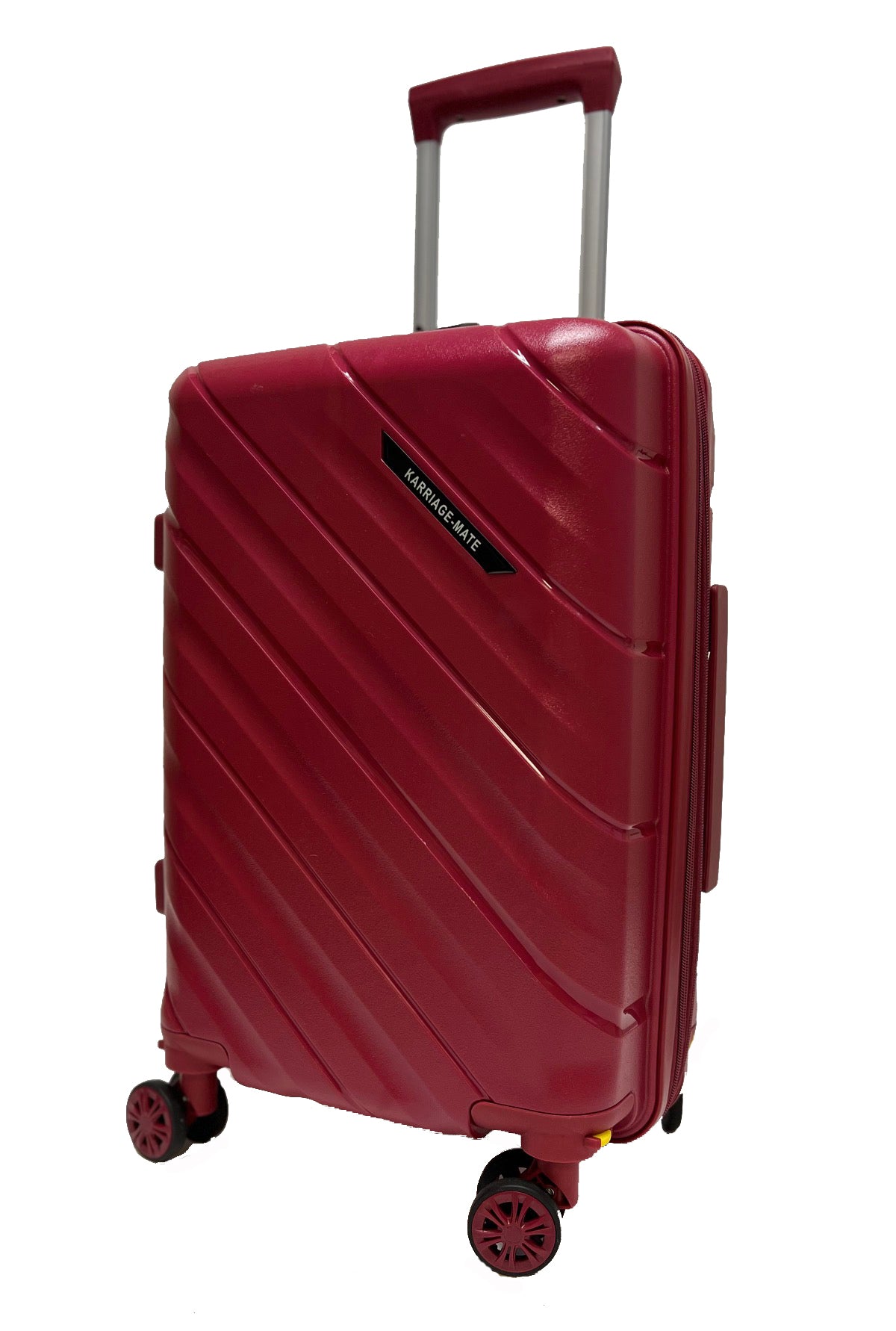 TravelEase 22" Expandable Spinner: Lightweight Carry-On with 360° Dual Wheels
