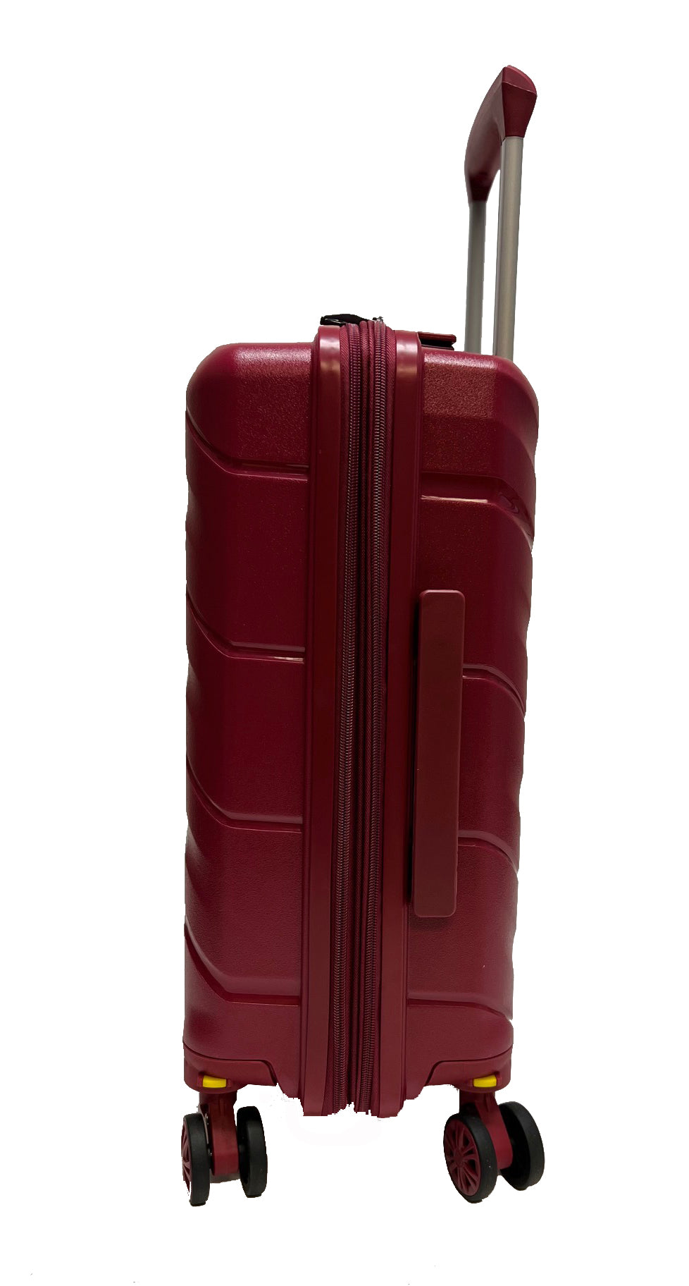 TravelEase 22" Expandable Spinner: Lightweight Carry-On with 360° Dual Wheels