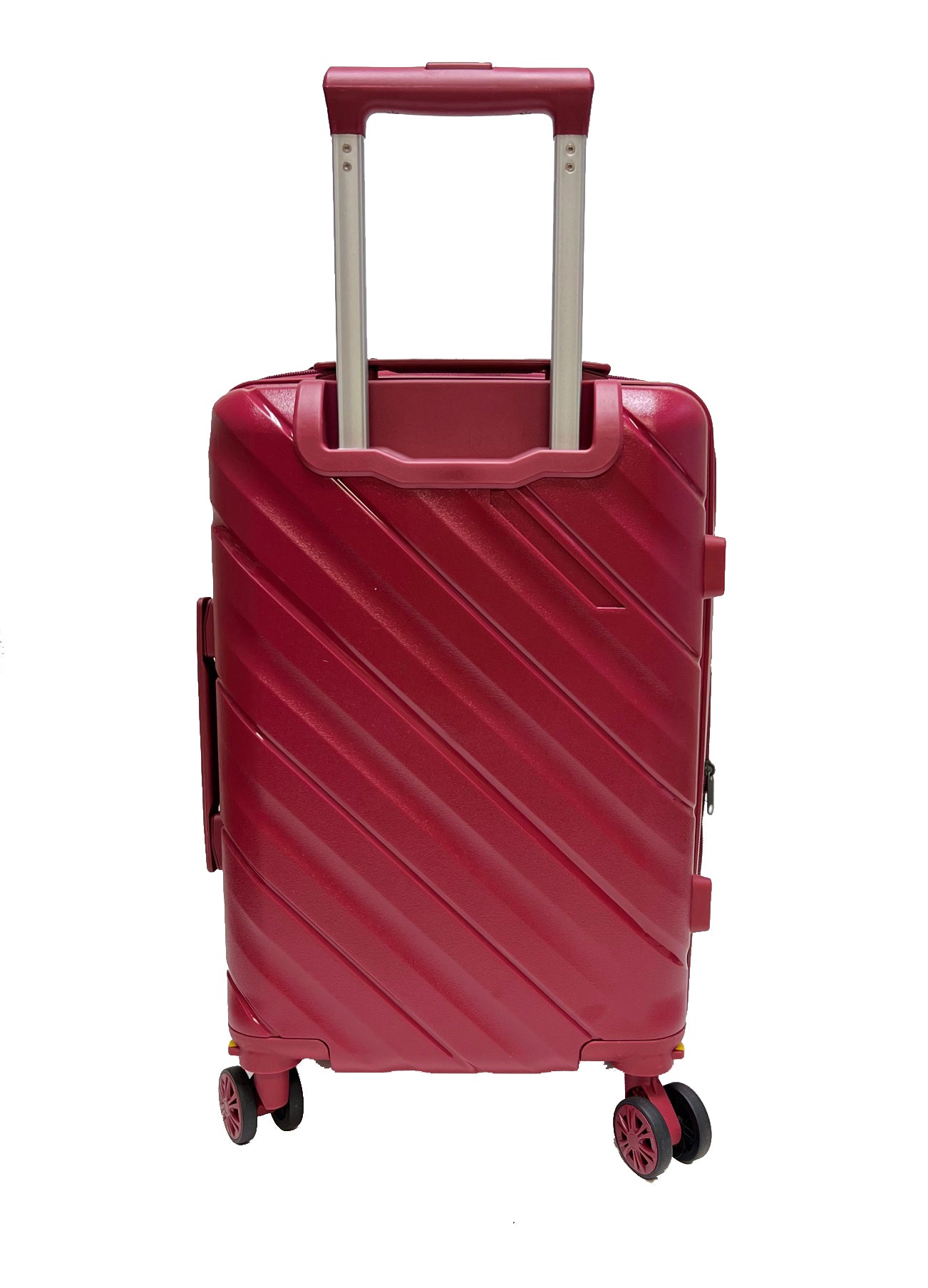 TravelEase 22" Expandable Spinner: Lightweight Carry-On with 360° Dual Wheels