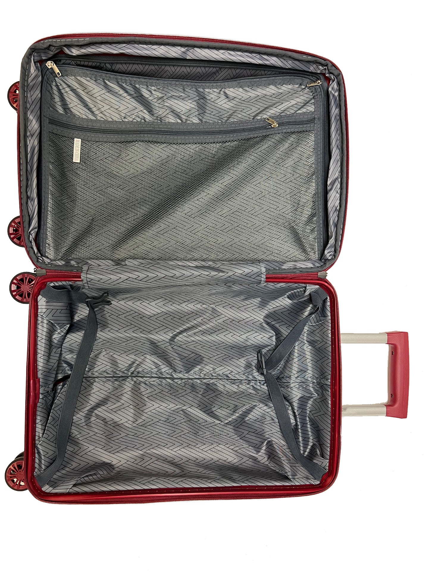 TravelEase 22" Expandable Spinner: Lightweight Carry-On with 360° Dual Wheels
