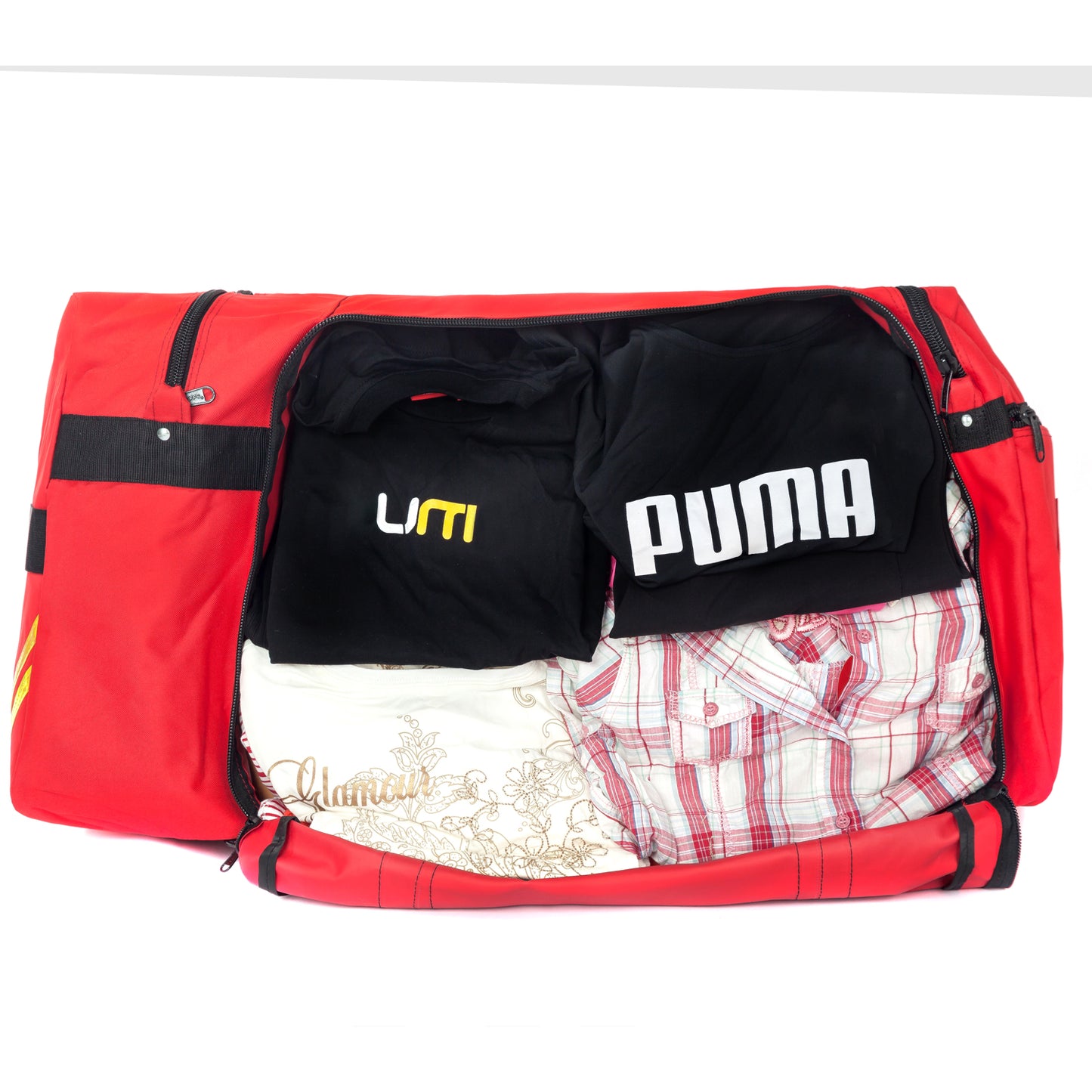8 PACKS | $37.49 PER PACK ||  Case Lot: 8 pcs  Firefighter Rescue Duffel Bags with Paramedic Medical Features and Helmet Pocket
