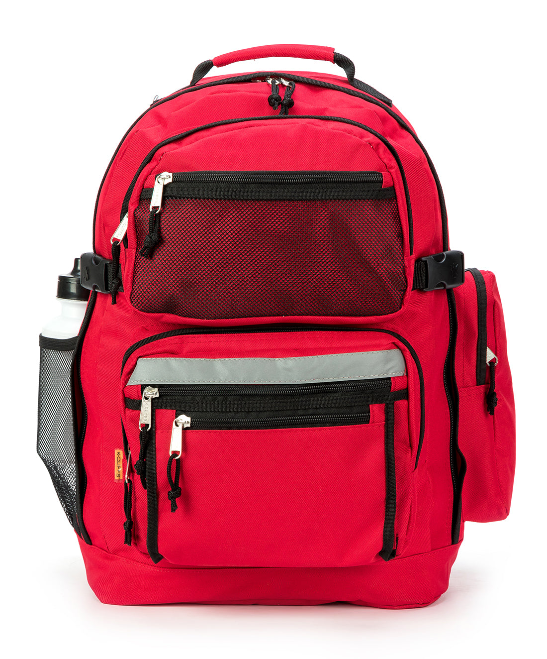 - 20 PACKS | $17.45 PER PACK ||   Case Lot: 20pcs 19" Spacious Backpack with Extra-Large Compartment, Reflective Straps, Five Front Pockets