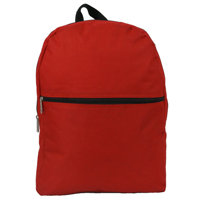 50 PACKS | $3.99 PER PACK ||    Wholesale Case Lot 50pcs Simple Backpack 17 inch Cheap Basic Bookbag Promotional School Bags