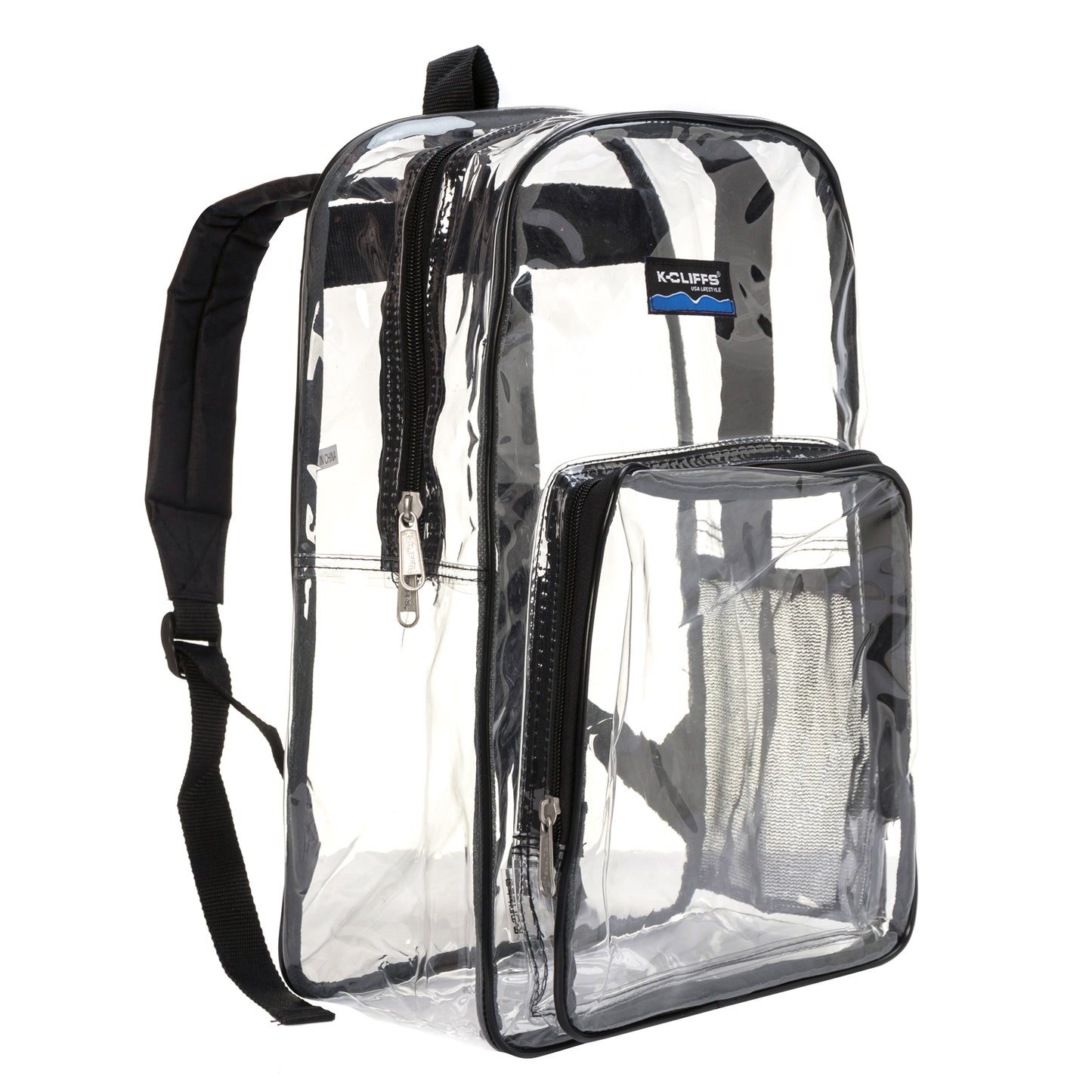 Wholesale Case Lot: 20pcs Clear Backpacks - Durable PVC, Quality See-Through Student Bookbag  |||   20 PACKS | $9.99 PER PACK