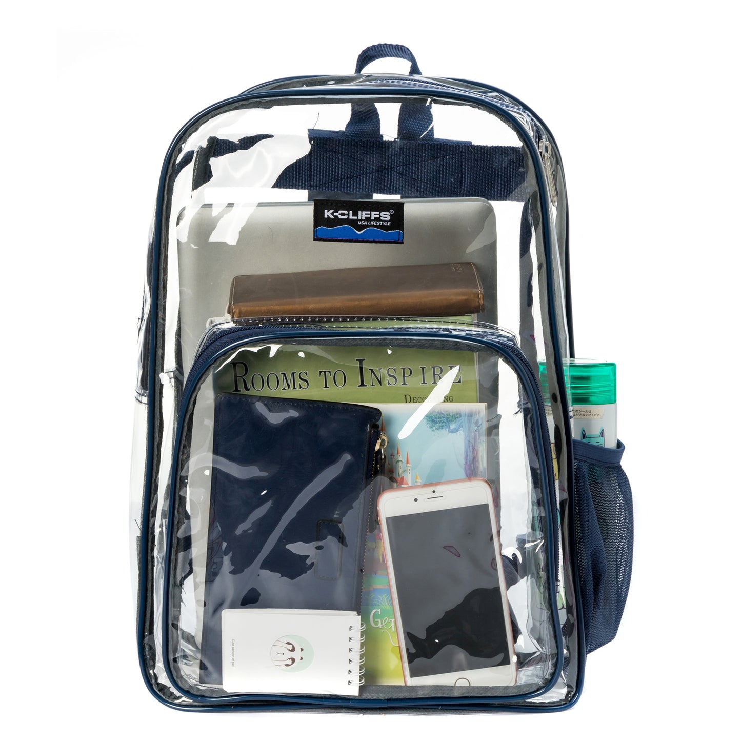 Wholesale Case Lot: 20pcs Clear Backpacks - Durable PVC, Quality See-Through Student Bookbag  |||   20 PACKS | $9.99 PER PACK