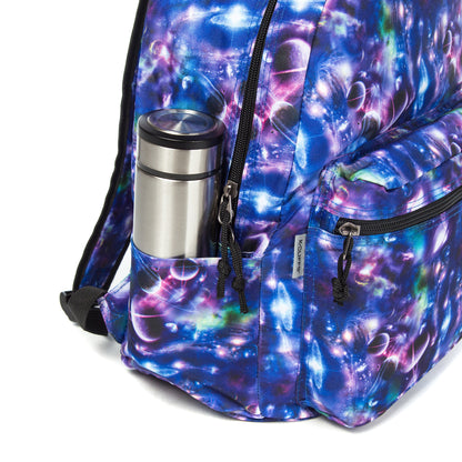 -  25/20 PACKS | $8.79 ~ $8.99 PER PACK ||    Wholesale Case Lot: 20pcs Classic Printed Backpack: Simple Patterns, Ideal for Travel, Laptop, and Tablet Storage