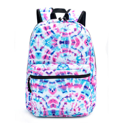 -  25/20 PACKS | $8.79 ~ $8.99 PER PACK ||    Wholesale Case Lot: 20pcs Classic Printed Backpack: Simple Patterns, Ideal for Travel, Laptop, and Tablet Storage