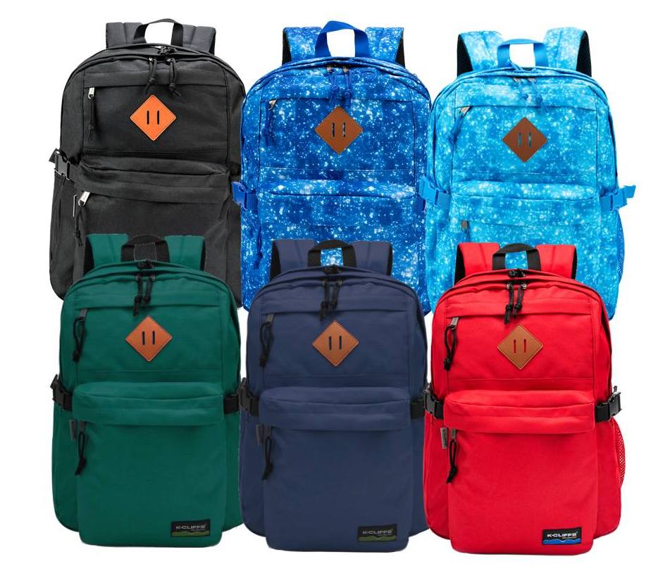 - 20 PACKS | $12.19 PER PACK ||   Case Lot: 20 PCS Multi-Compartment Backpack with Laptop Sleeve, Bottle Holder, and Padded Straps - Ideal for Students, Travel, and Daypack Use
