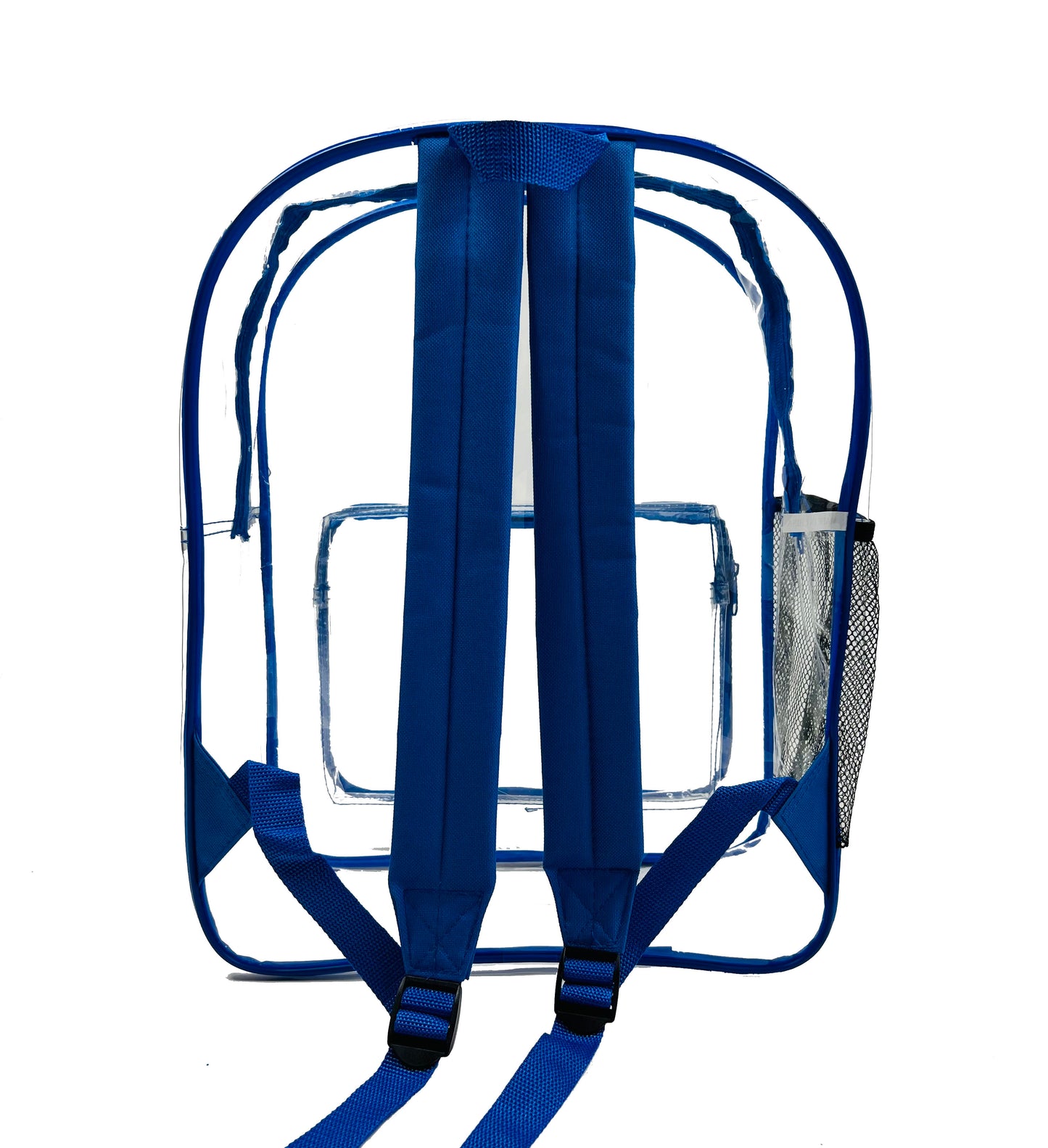 Wholesale Case Lot: 25 pcs 17" Heavy Duty Clear Security Backpack 0.3mm PVC Quality See-Through Student Bookbag  |||   25 PACKS | $8.99 PER PACK