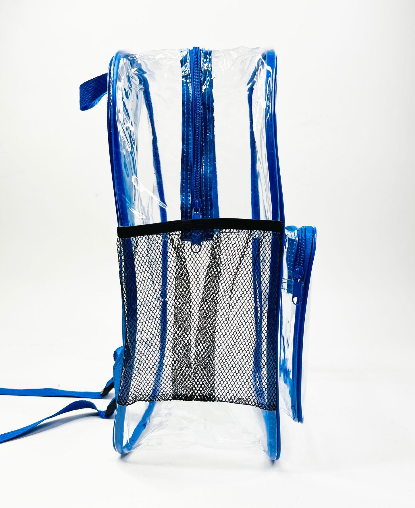 Wholesale Case Lot: 25 pcs 17" Heavy Duty Clear Security Backpack 0.3mm PVC Quality See-Through Student Bookbag  |||   25 PACKS | $8.99 PER PACK