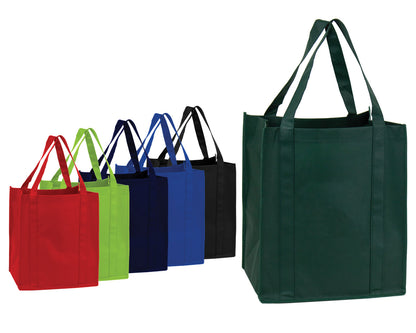 Case Lot: 100 pcs Non-Woven Shopping Tote 15"H x 13"W x 10"G |||  100 PACKS | $1.79 PER PACK