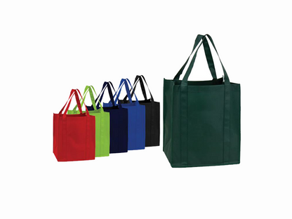 Case Lot: 100 pcs Non-Woven Shopping Tote 15"H x 13"W x 10"G |||  100 PACKS | $1.79 PER PACK