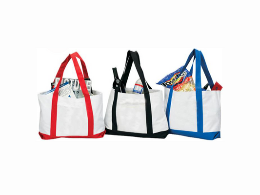 50 PACKS | $3.39 PER PACK ||   Case Lot: 50 pcs 18"  Boat Tote