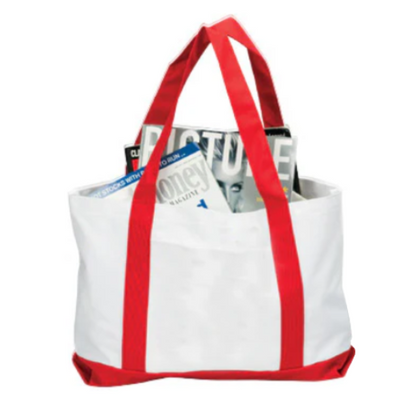 50 PACKS | $3.39 PER PACK ||   Case Lot: 50 pcs 18"  Boat Tote
